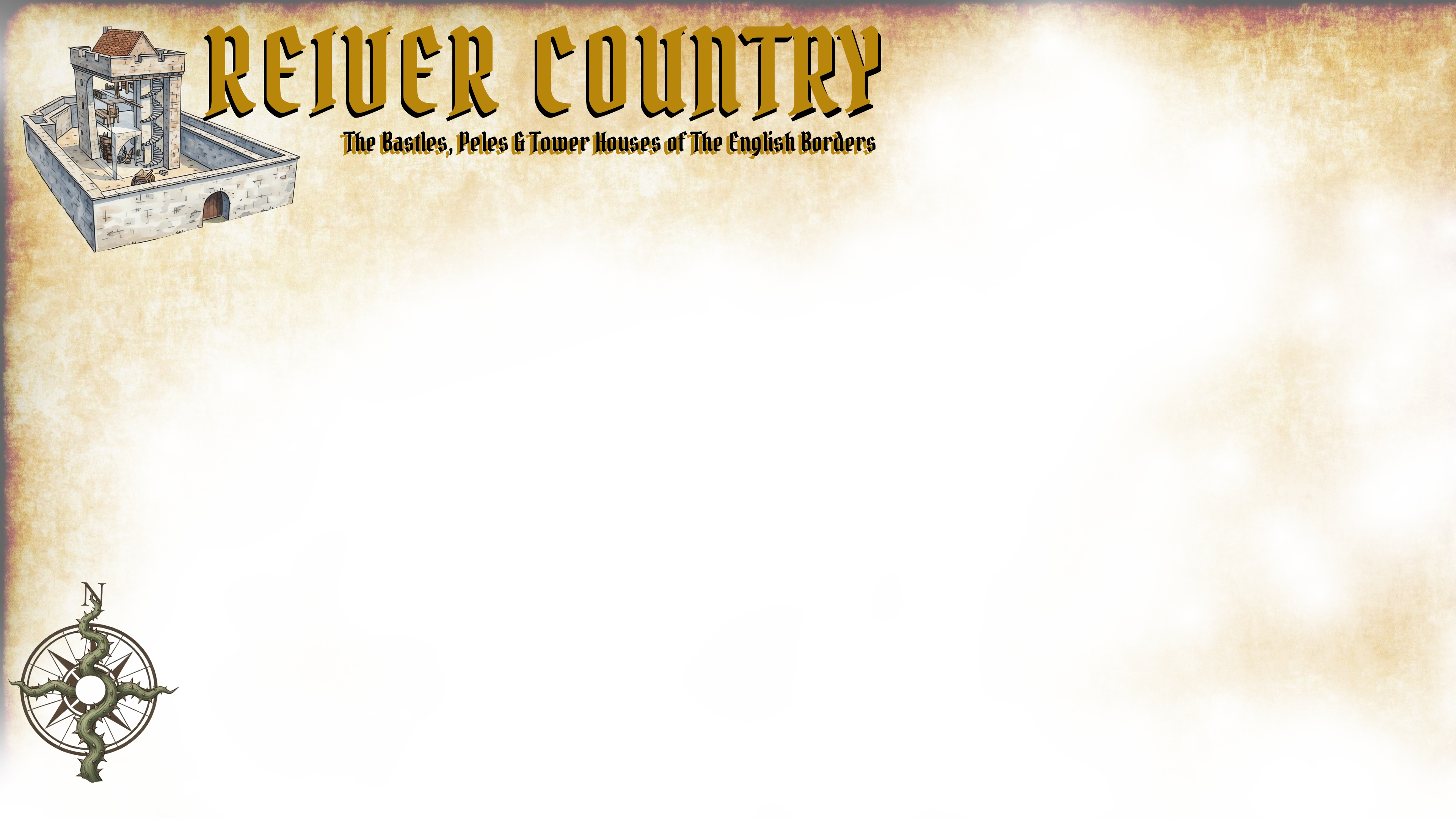 Reiver Country title & parchment